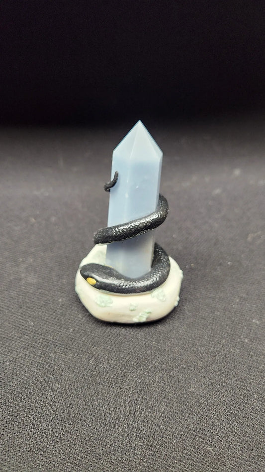 Cristal Aigue-Marine & Serpent 🐍🔮