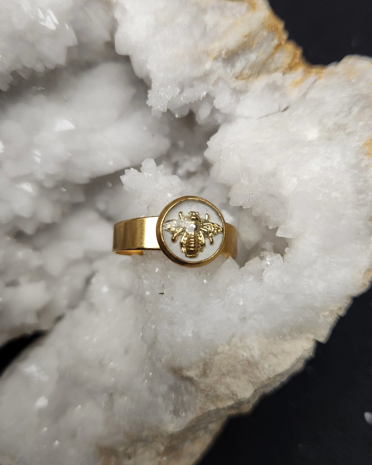 bijoux en acier inoxydable pas cher abeille