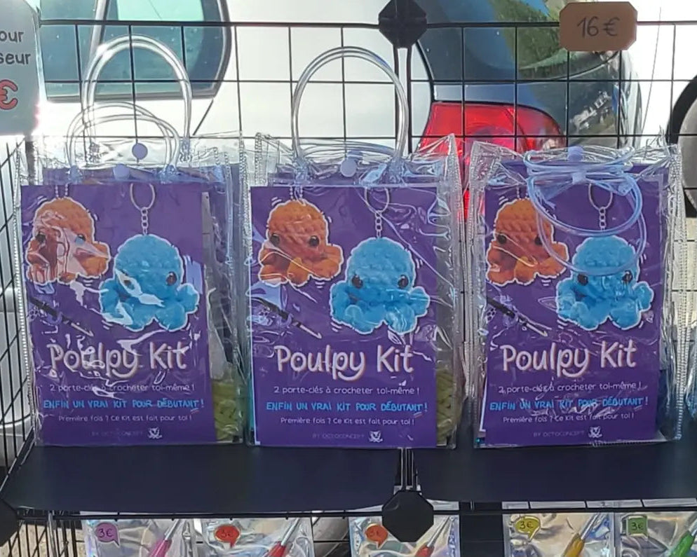 Poulpy Kit - Un kit crochet spécial débutant