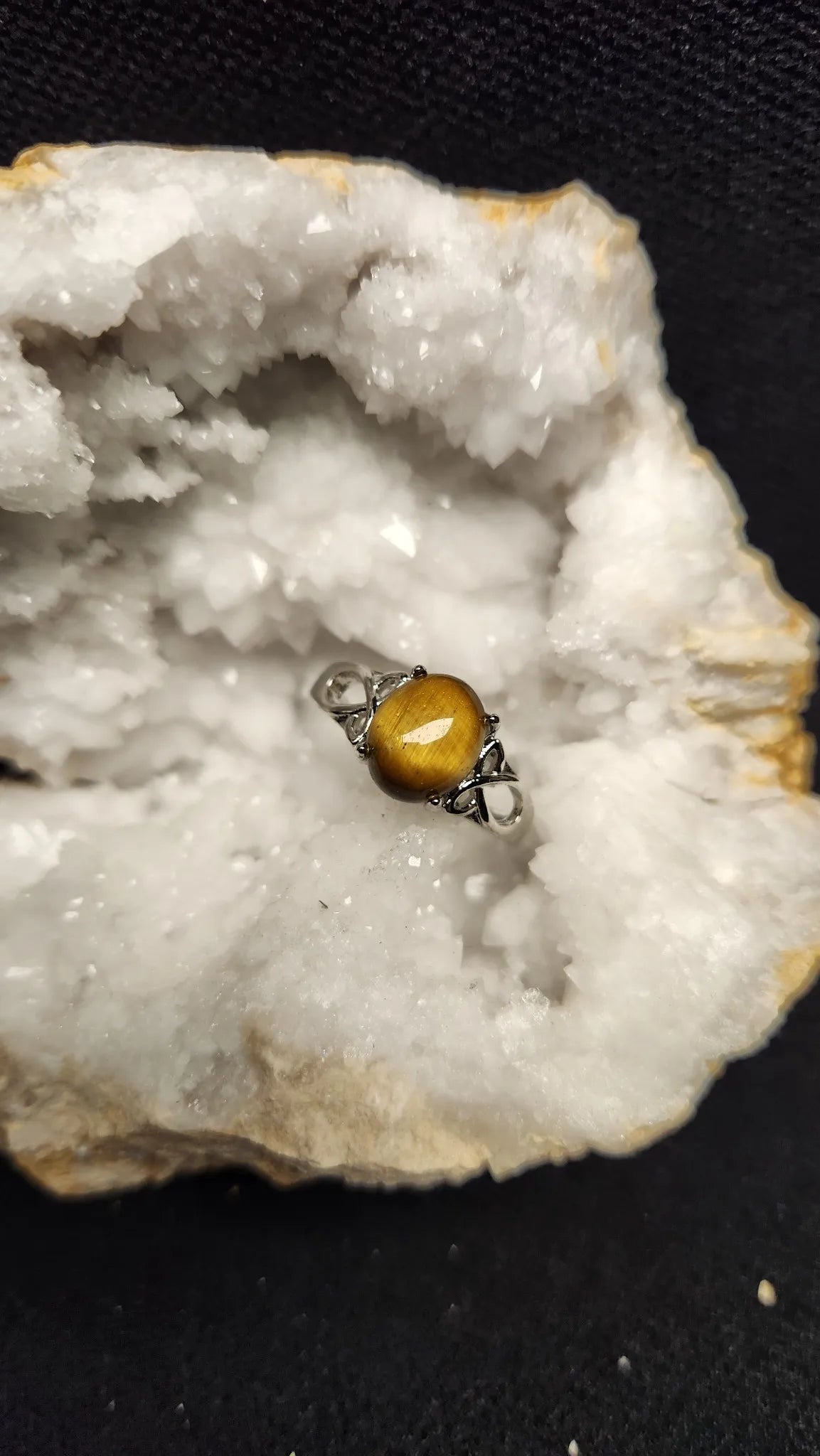 Bagues en pierres naturelles đ