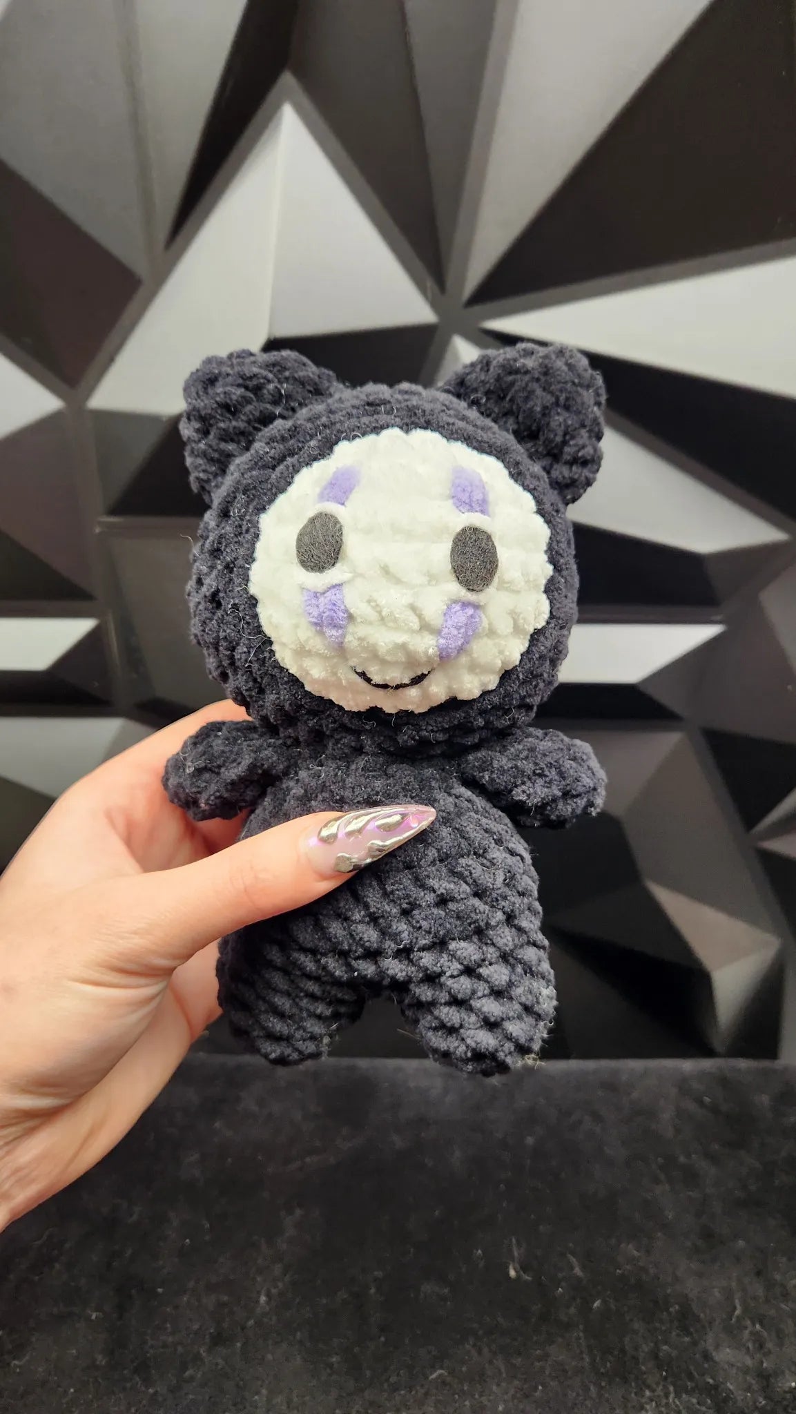 Peluche Chat Sans Visage 🌙