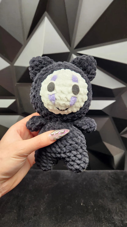 Peluche Chat Sans Visage 🌙