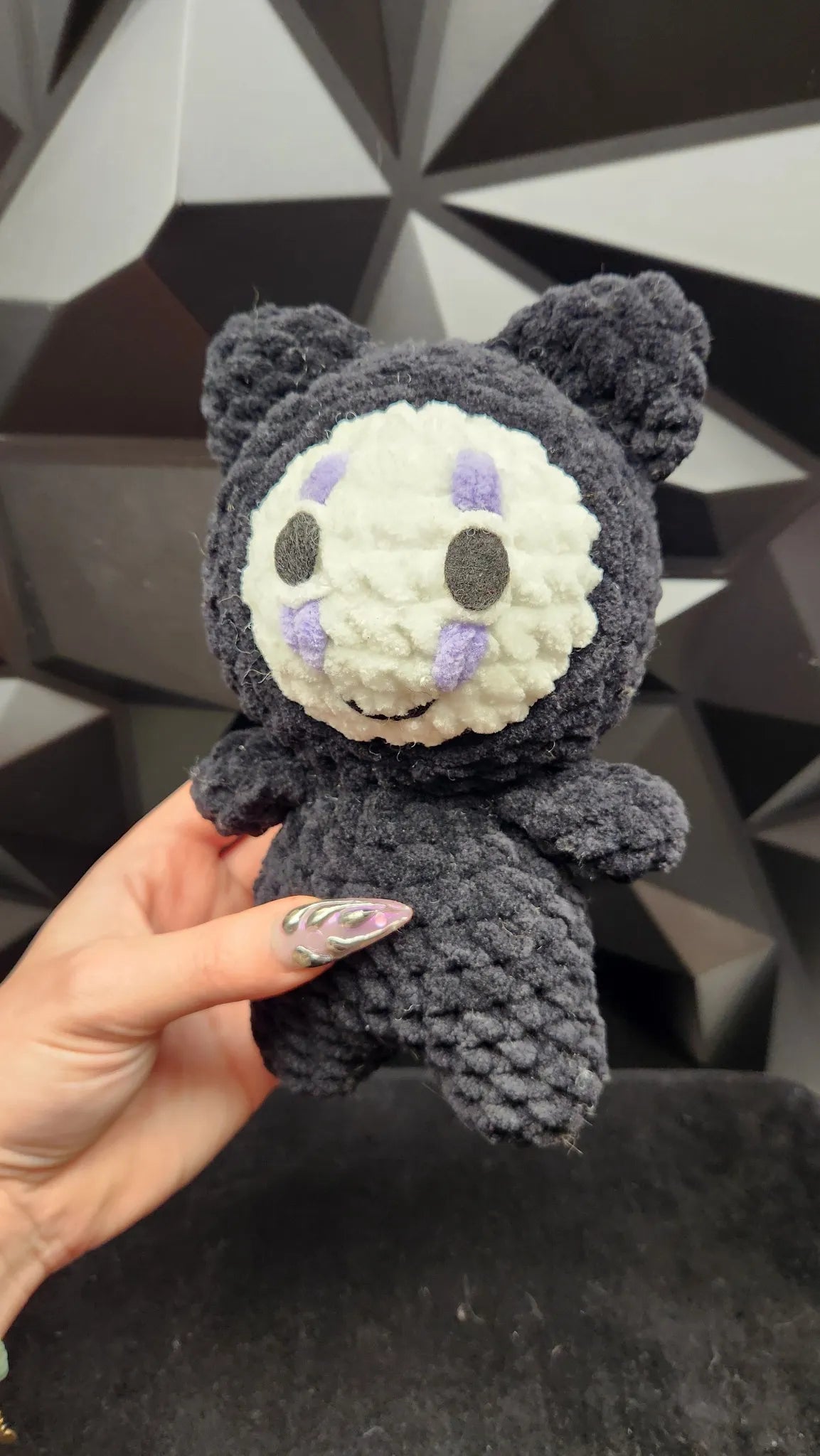 Peluche Chat Sans Visage 🌙