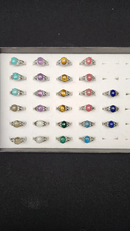 Bagues en pierres naturelles 💍