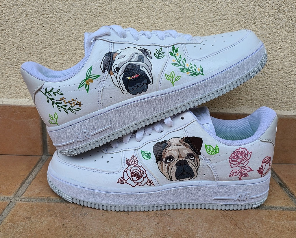 Croquis Custom – exemple sur Air Force 1, vue 3/4