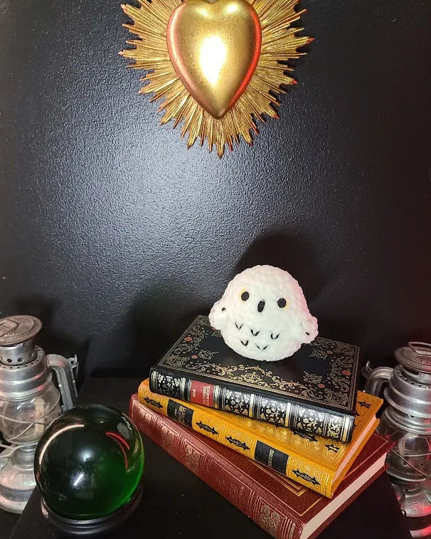 crochet harry potter peluche hedwige hiboux crochet