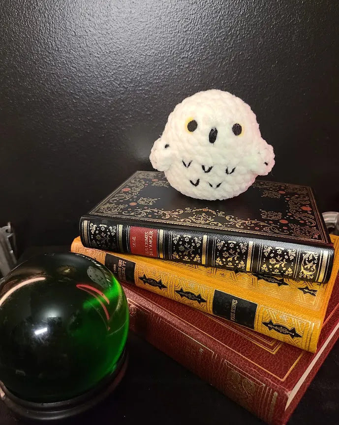 peluche harry potter hedwige fait main