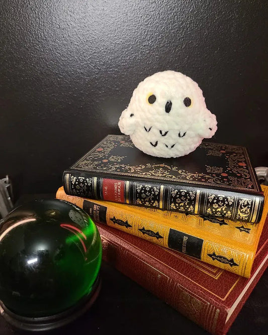 peluche harry potter hedwige fait main