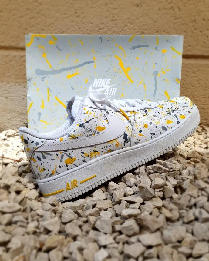 custom nike tâches de peintures