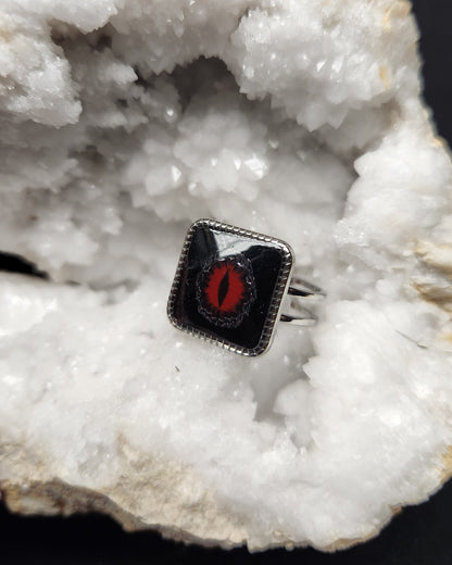 bague oeil de dragon inspiration game of trhone