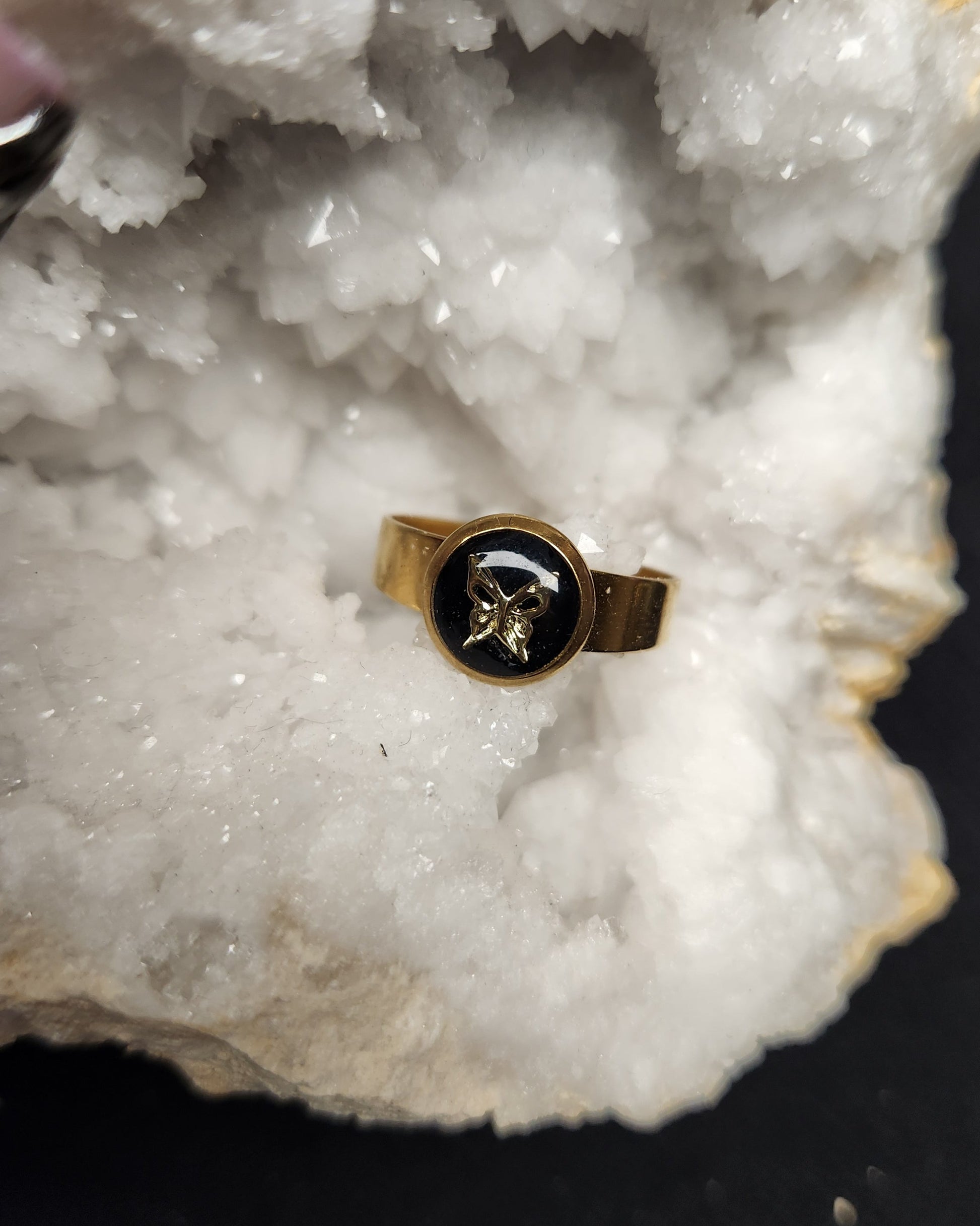 bague en acier inoxydable pas cher