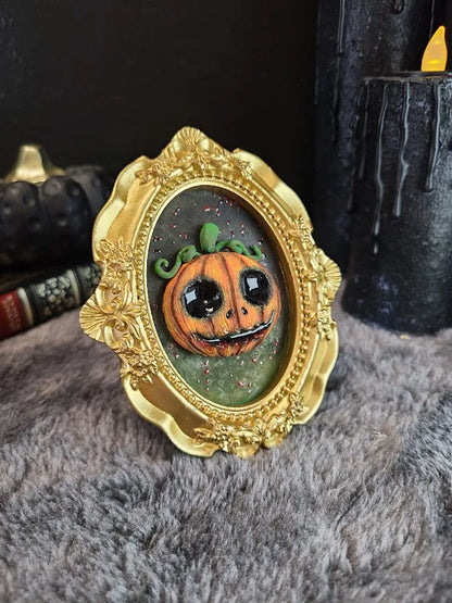 Tableau Tête de Citrouille 🎃