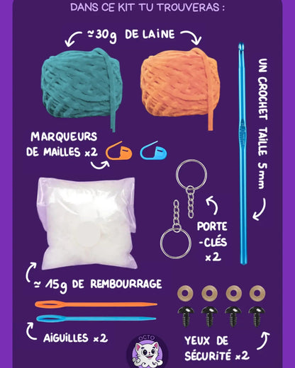 Poulpy Kit - Un kit crochet spécial débutant