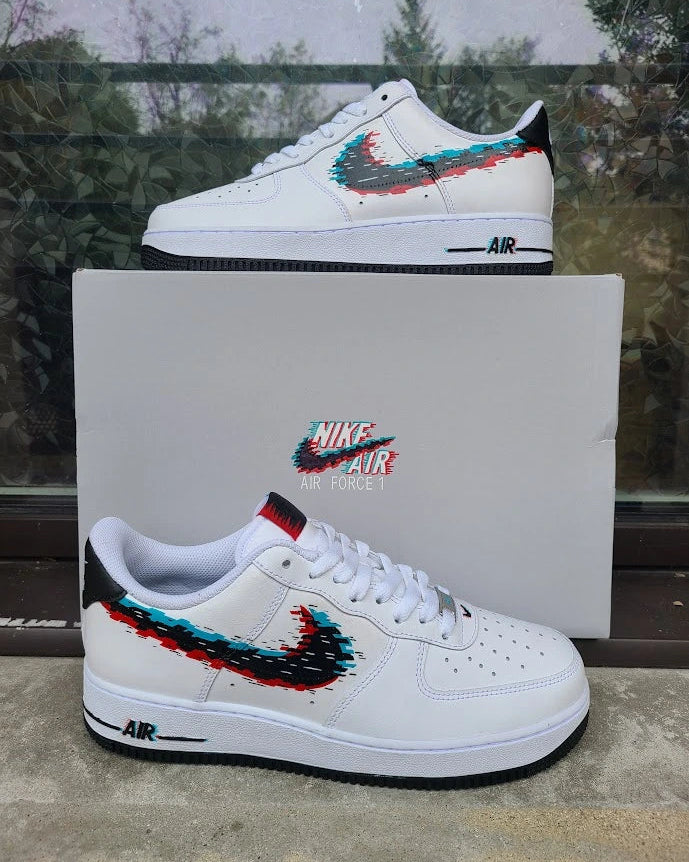air force 1 glitch custom