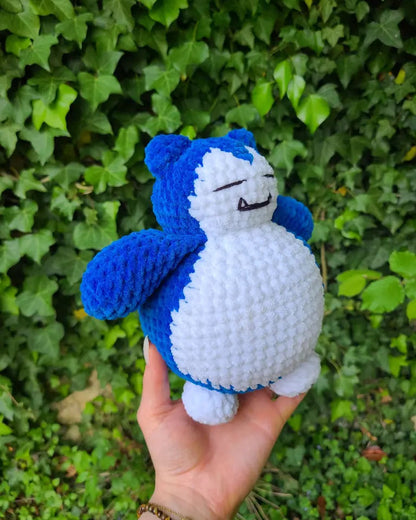 ronflex au crochet bleu et blanc, polyester Oeko-Tex, couleur personnalisable